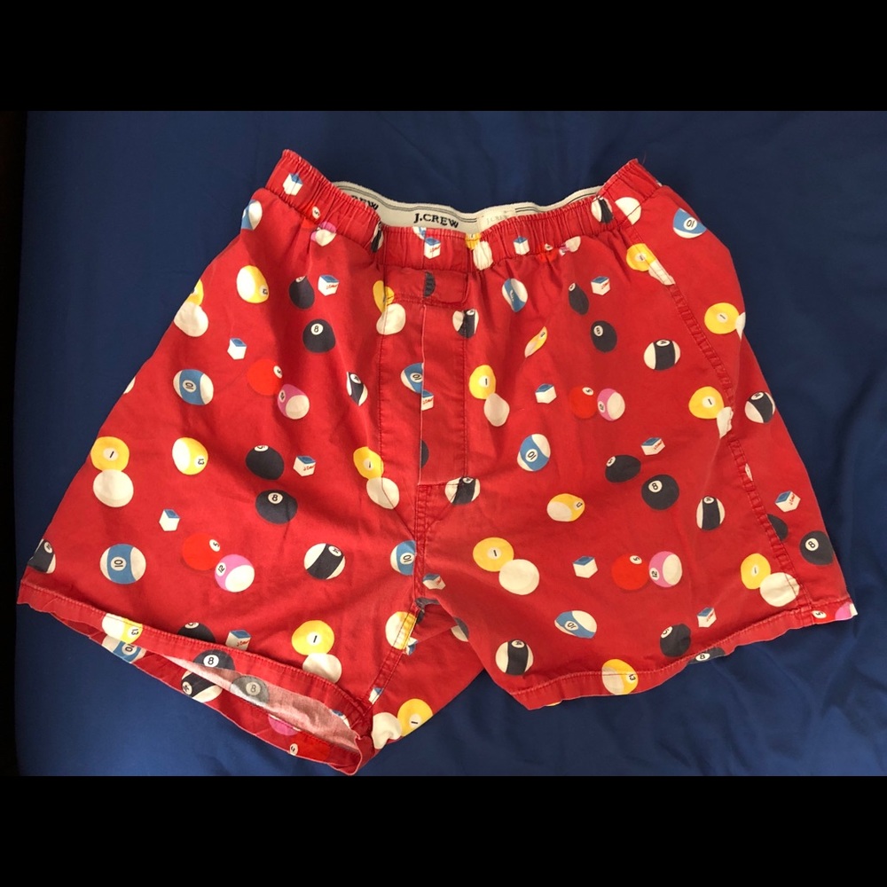 J Crew 8 Ball Boxers